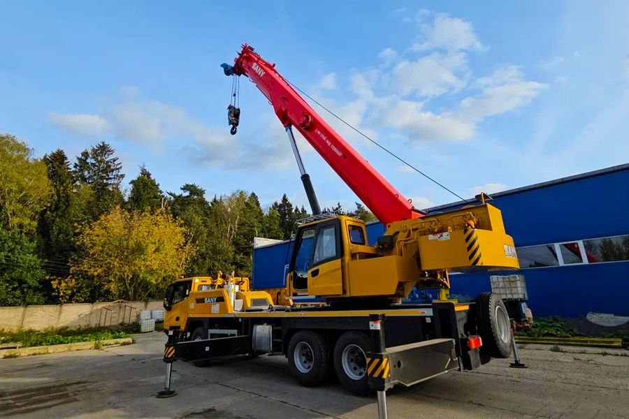 Автокран PALFINGER SANY STC250Т5-4R