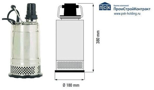 Насос погружной Atlas Copco WEDA WP 300 (50 Гц)