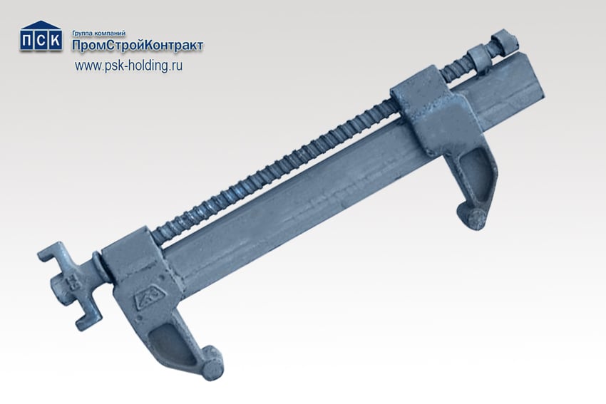 Замок универсальный с захватами из ковкого чугуна для опалубки